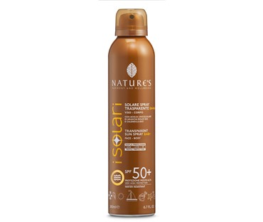 SPREJ ZA DJECU SPF 50+  PROZIRNI NATURE'S